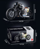 Moto de Brinquedo Realista para Montar