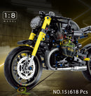 Moto de Brinquedo Realista para Montar