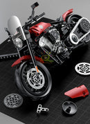 Moto de Brinquedo Realista para Montar
