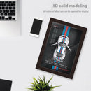 Moldura Com Carro 3D Premium !