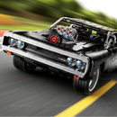 Dodge Charger Realista para Montar - 1077 PCS!