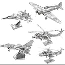 Avião de Metal Realista para Montar ! 3D