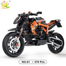 Moto de Brinquedo Realista para Montar