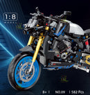 Moto de Brinquedo Realista para Montar
