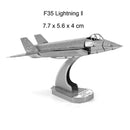 Avião de Metal Realista para Montar ! 3D