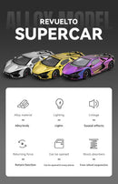 Lamborghini Revuelto Realista com Luzes e Fumaça !