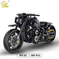 Moto de Brinquedo Realista para Montar