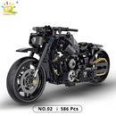 Moto de Brinquedo Realista para Montar