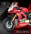 Moto de Brinquedo Realista para Montar