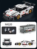 Kit de Montagem de Supercarro em Blocos !