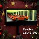Chaveiro 3D de Led com porta Carrinho !
