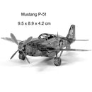 Avião de Metal Realista para Montar ! 3D