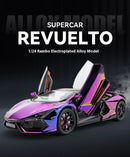 Lamborghini Revuelto Realista com Luzes e Fumaça !