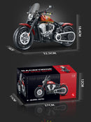 Moto de Brinquedo Realista para Montar