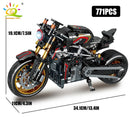 Moto de Brinquedo Realista para Montar