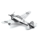 Avião de Metal Realista para Montar ! 3D