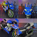 Moto de Brinquedo Realista para Montar