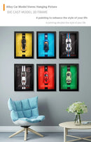 Moldura Com Carro 3D Premium !