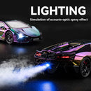 Lamborghini Revuelto Realista com Luzes e Fumaça !