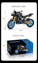 Moto de Brinquedo Realista para Montar