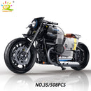 Moto de Brinquedo Realista para Montar