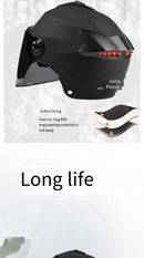 Capacete com Led !