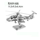 Avião de Metal Realista para Montar ! 3D