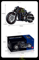 Moto de Brinquedo Realista para Montar