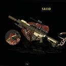 Chaveiro com Armas do Resident Evil !