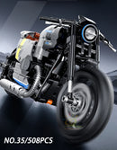 Moto de Brinquedo Realista para Montar