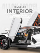 Lamborghini Revuelto Realista com Luzes e Fumaça !