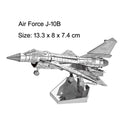 Avião de Metal Realista para Montar ! 3D
