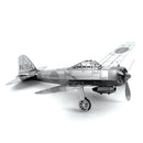 Avião de Metal Realista para Montar ! 3D